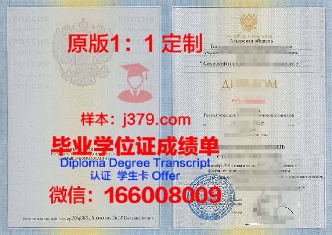 阿穆尔国立医学院diploma证书(阿穆尔国立大学官网)