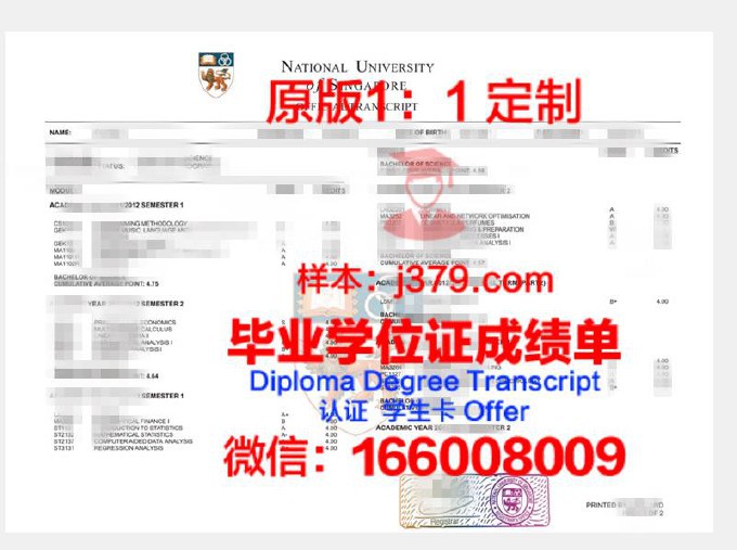 新加坡国立大学毕业证成绩单图片(新加坡国立大学毕业证成绩单图片)